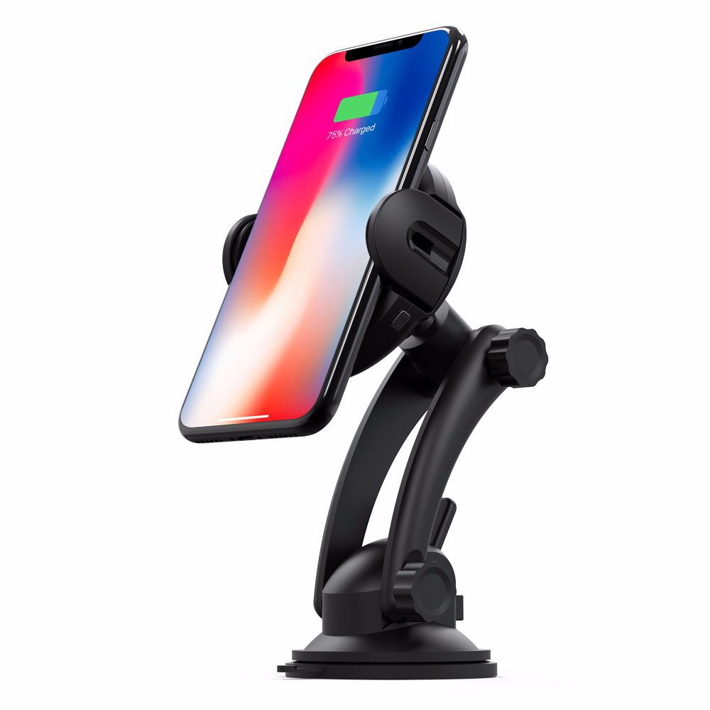 Car Phone Holder and Wireless Charger From Shloob