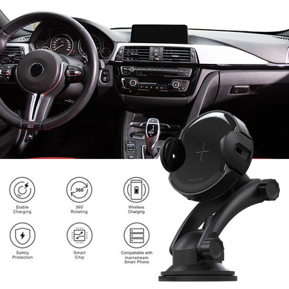 Car Phone Holder and Wireless Charger From Shloob
