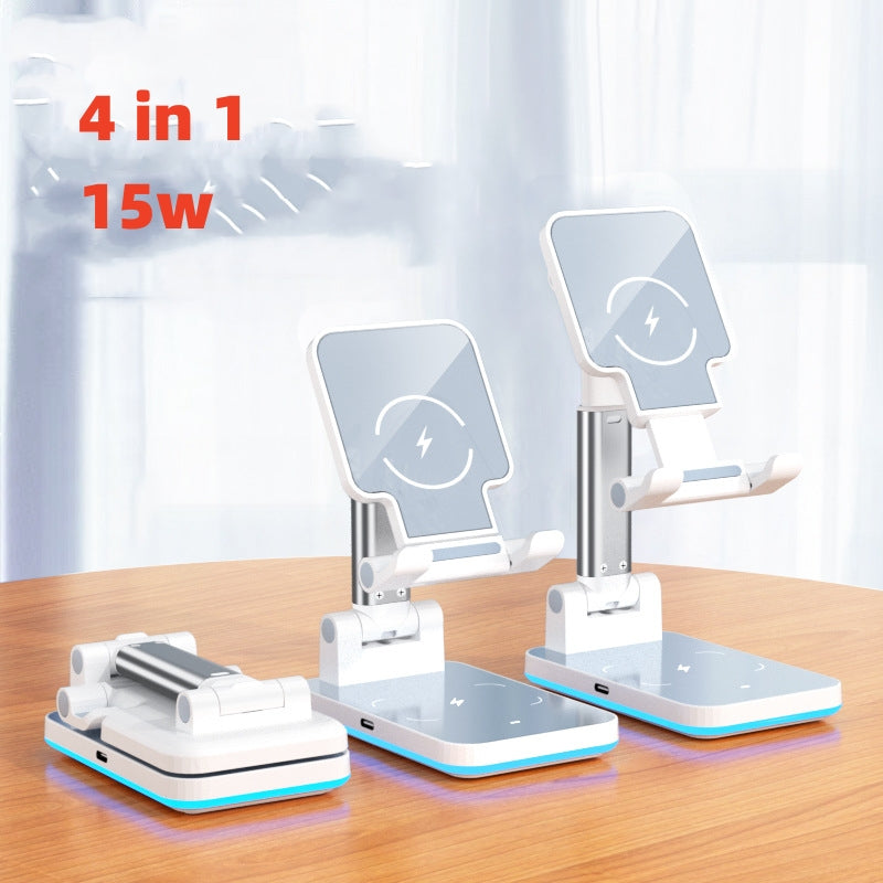 Wireless Desktop Phone Holder and Wireless Charger From Shloob.